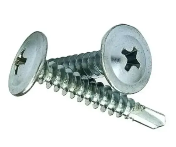 Caixa Com 500 Parafusos Auto Brocante Flangeado Phillips 4,2 X 19mm 