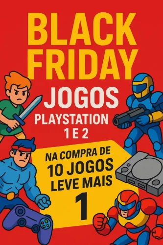 11 jogos de Playstation 2 por 50 Black friday