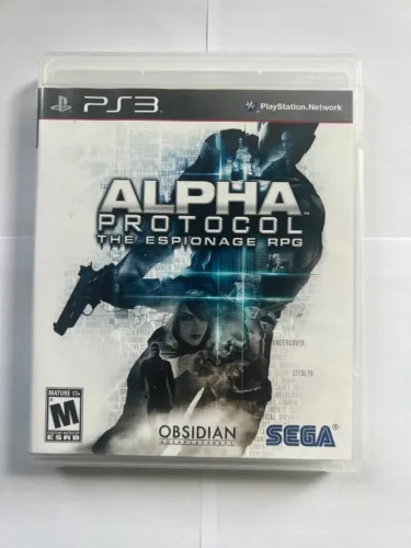 jogo alpha protocol: the espionage rpg - ps3