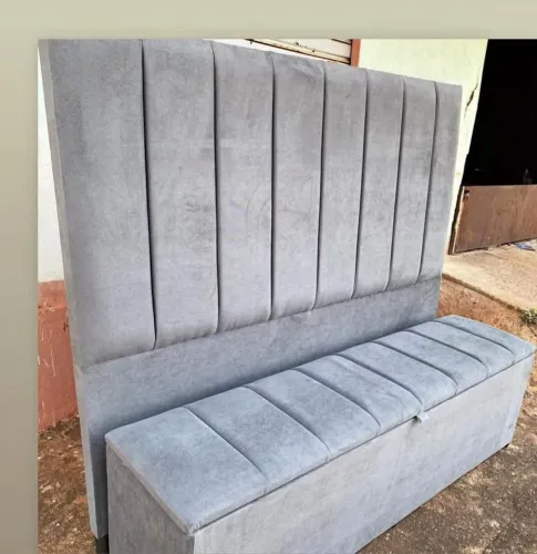 Cabeceira de Cama  Super  king Box com Baú recamier 