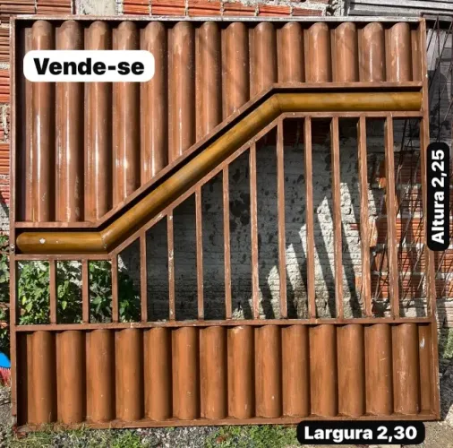 Portão Metalon 2,25 X 2,30 