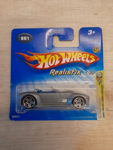 Hot Wheels Realistix 2005 Ford Shelby Cobra Concept