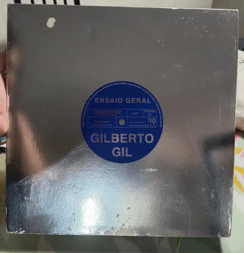 Box Gilberto Gil - Ensaio Geral - 11 cds (2 duplos) + livro raro
