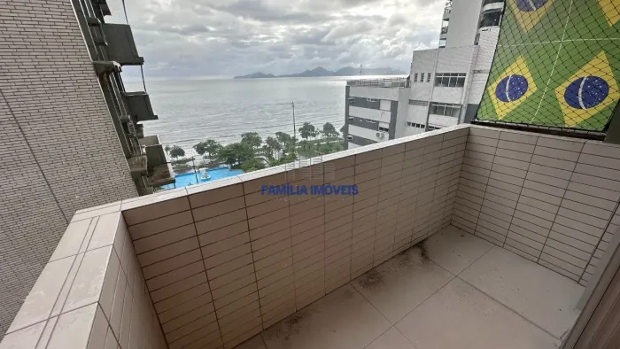 Apartamento à venda 3 quartos vista mar 2 vagas Aparecida Santos/SP