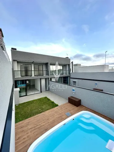 Sobrado em Araucária - PR - Bairro: Costeira no Jardim Dona Rosa - localização privilegiad