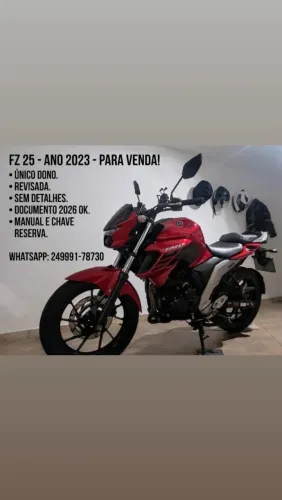 Fz 25 ABS ÚNICO DONO.