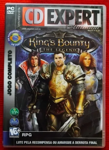 Jogo PC Kings Bounty The Legend Original Completo (midia nova)