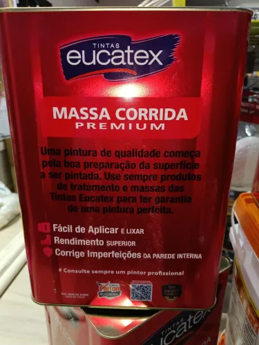 Massa corrida Eucatex Premium 25 kl