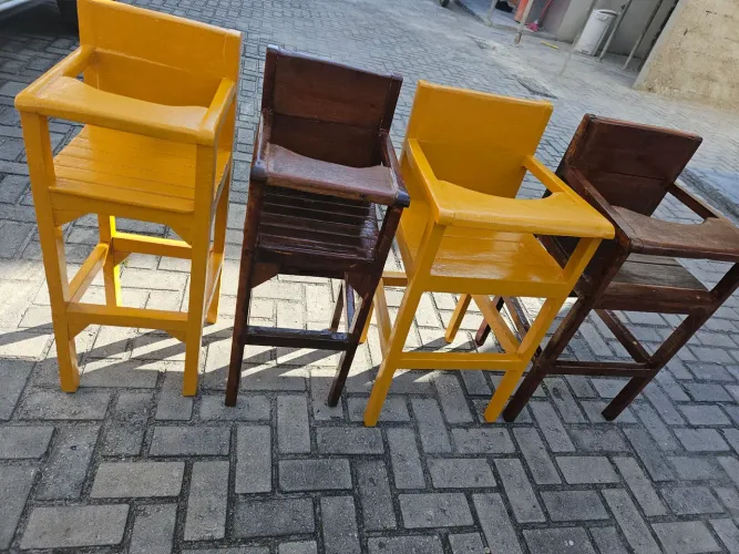 Cadeirinhas altas pra bebês