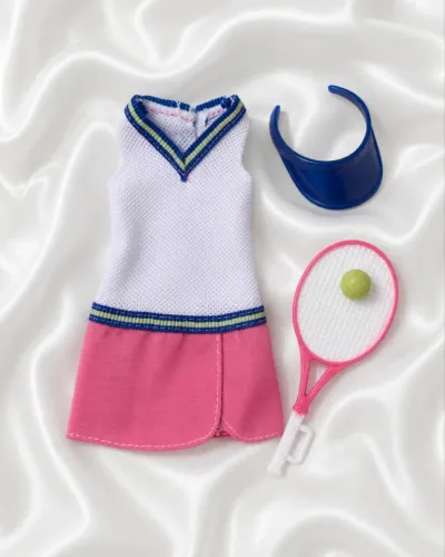 Roupa Barbie doll tenista + brinde - LEIA DESCRIÇÃO