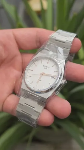 Tissot PRX branco madrepérola 