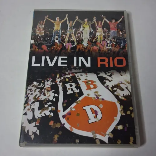 DVD Rebeldes Live In Rio ( Original )