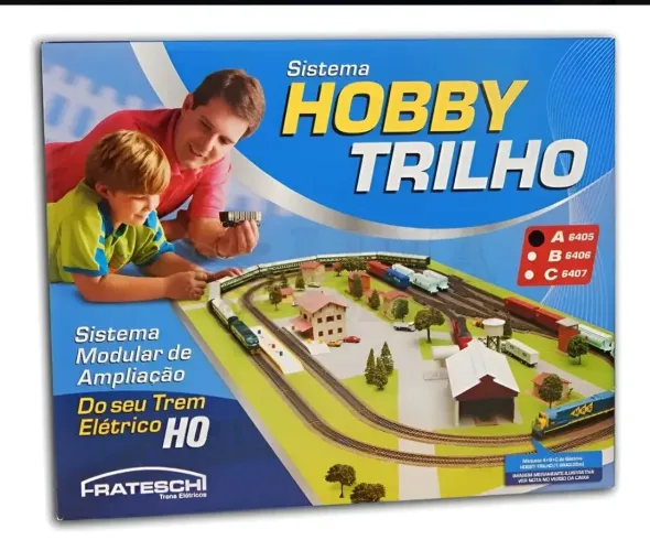 Caixa A hobby trilhos da Frateschi 