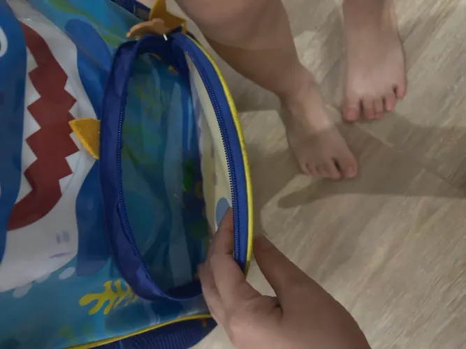 Bolsa + lancheira escolar infantil