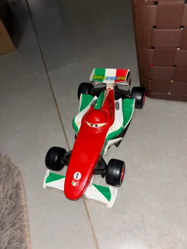 Carro Francesco Bernoulli Carros 2 FUNCIONANDO com Luz 2012 Disney Pixar