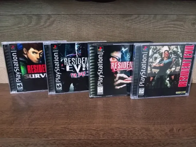 Coleção Resident Evil para PS1 (REPRÔ) LEIA!!!