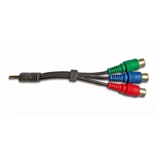 Cabo Adaptador P Tv Av Rca Áudio E Vídeo Dvd P2 P3