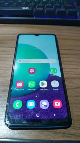 Samsung galaxy A02 azul 32GB - entrego grátis