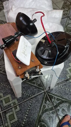 Ventilador Teto Ventisol modelo MX 130W 127v 50-60hz 3 Pas