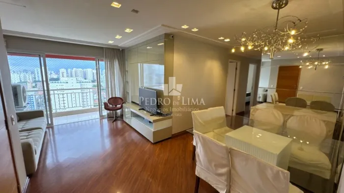 Apartamento no Tatuapé 93m² com 3 quartos 1 suítes 2 vagas. Condomínio Solar do Tatuapé Ca
