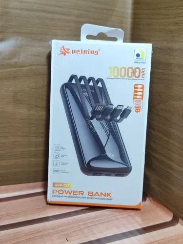 Carregador portátil com indução 10000mAh