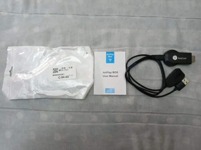 Chromecast novo na embalagem nunca usado