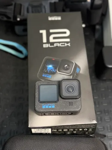 GoPro Hero 12 Black Completa + 3 Baterias + SD 256GB