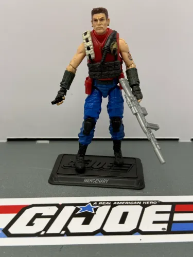 Gi Joe 25th Slaughters Marauders Mercer Mercenary - 2011 comandos em ação