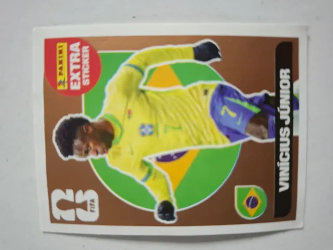 Extra sticker bronze Vinicius jr