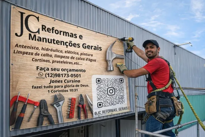 Manutenção instalação e reparos em geral 