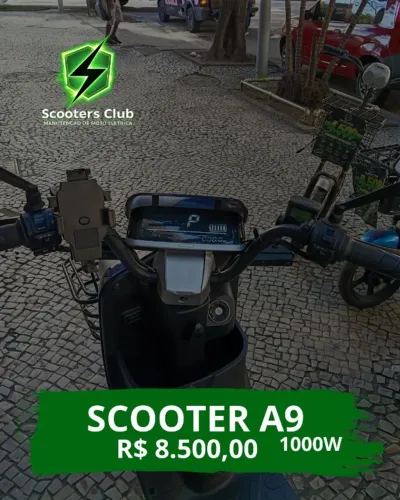 Scooter Eletrica A9 1000W - Scooters Club