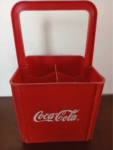 Engradado Caixa Coca-Cola antigo tamanho 20x20 Em bom estado