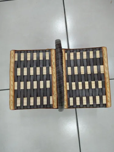 Cesta Sintética para piquenique Tam P para café da manhã decoração, presente.