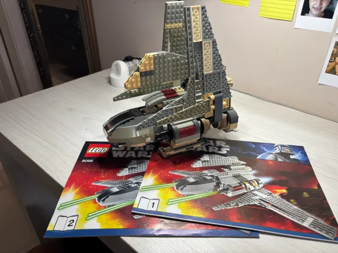 Lego Star Wars set 8095 e 8096 - ambos incompletos e com detalhes