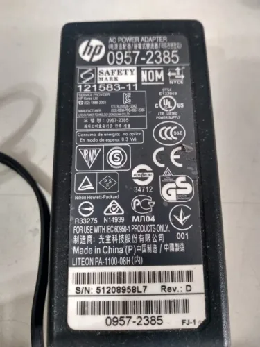 Fonte Impressora Para Hp Pino Roxo  Cd: 0957-2385