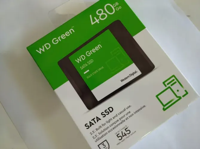 HD ssd Western Digital Green - 480gb - Sata 3 545mb/s - Lacrado
