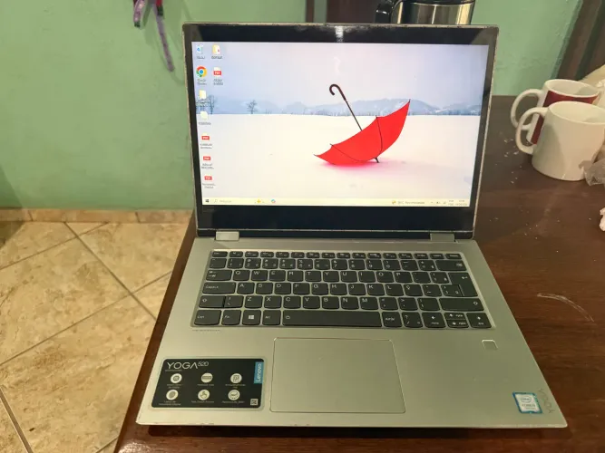 Notebook Lenovo 520 - 2 em 1 tela touchscreen 1 Tb Armazenamento