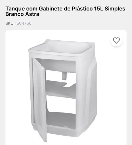 Tanque com Gabinete