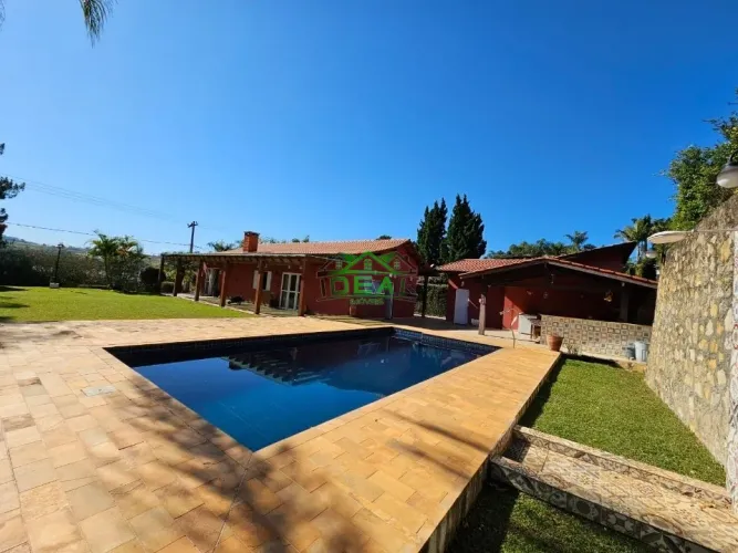 Casa Térrea para Venda no Condomínio Fechado Colinas, Ibiúna, Piscina e Espaço Gourmet, Cu