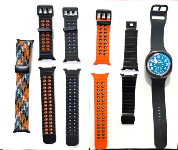 Samsung Galaxy Watch 8 44mm LTE/eSIM Graphite - Impecável + Extras