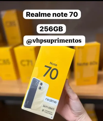 Realme Note 70 Smartphone 256 Gb Entrega Grátis