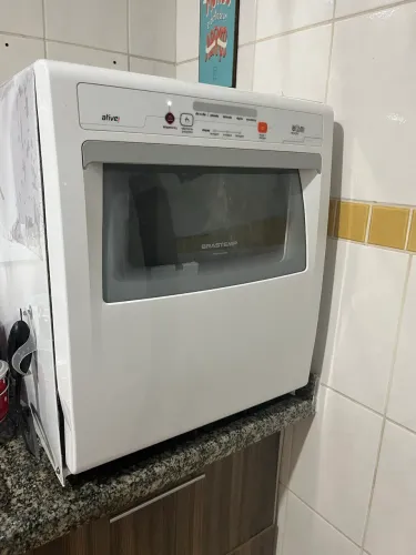 Lava louças Brastemp active 8 serviços branca