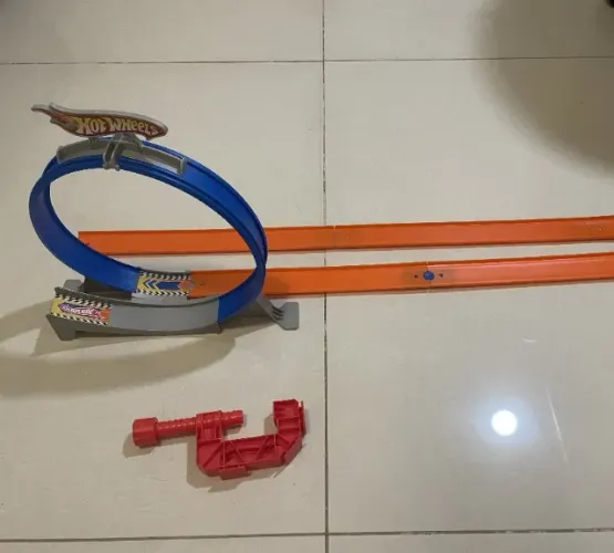 Super Lote Hot Wheels Desafio do Looping + 4 pistas extras com conectores Hot Wheels