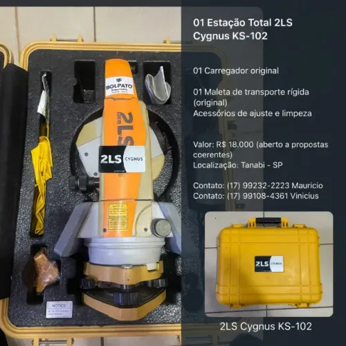 Estação Total - 2LS Cygnus KS-102