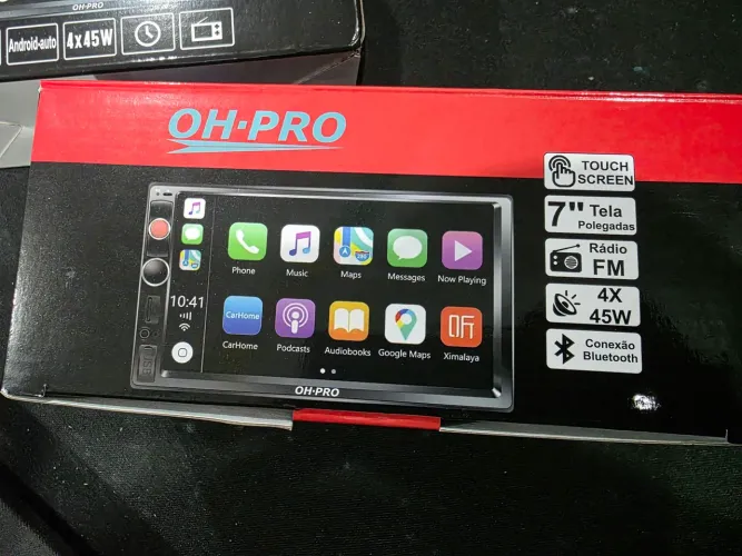 Multimidia 2din com espelhamento, com Radio FM
