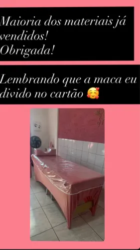 MACA ESTÉTICA NOVA! BRANCA