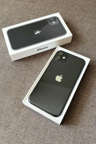 IPHONE 11 PRETO 64GB NA CAIXA, CABO e NOTA FISCAL (ÚNICA DONA)