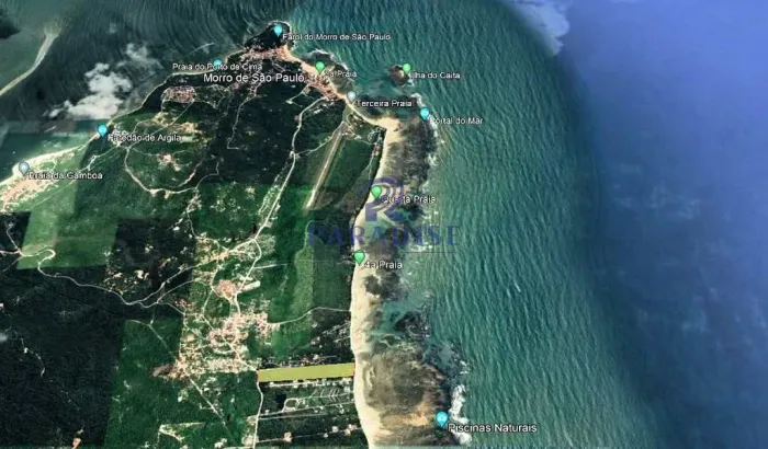 Terreno, frente Praia, Morro de São Paulo R$ 20 mi, Cod: 68866