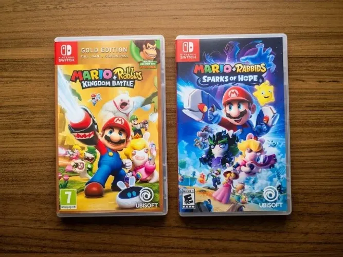 Combo 2 Jogos Mario Switch