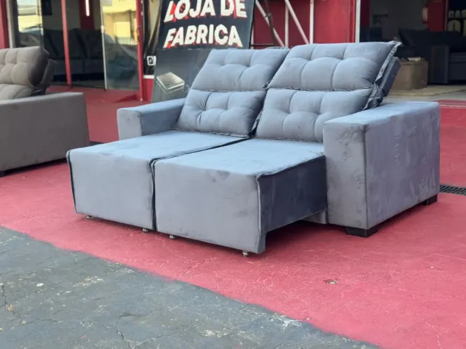 Promoção sofá 2 metros retrátil e reclinável!